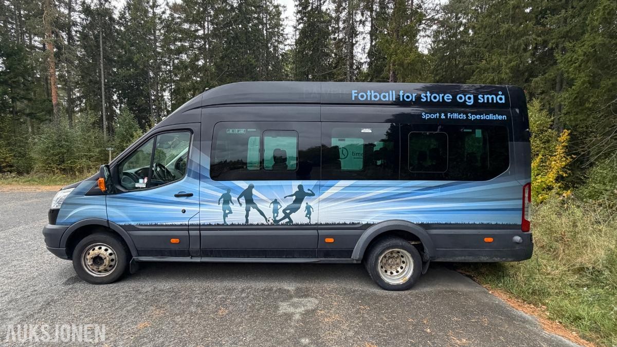 2016 Ford Transit,  Minibuss 17-seter Trend, hengerfeste, parkeringsvarmer, 138923km