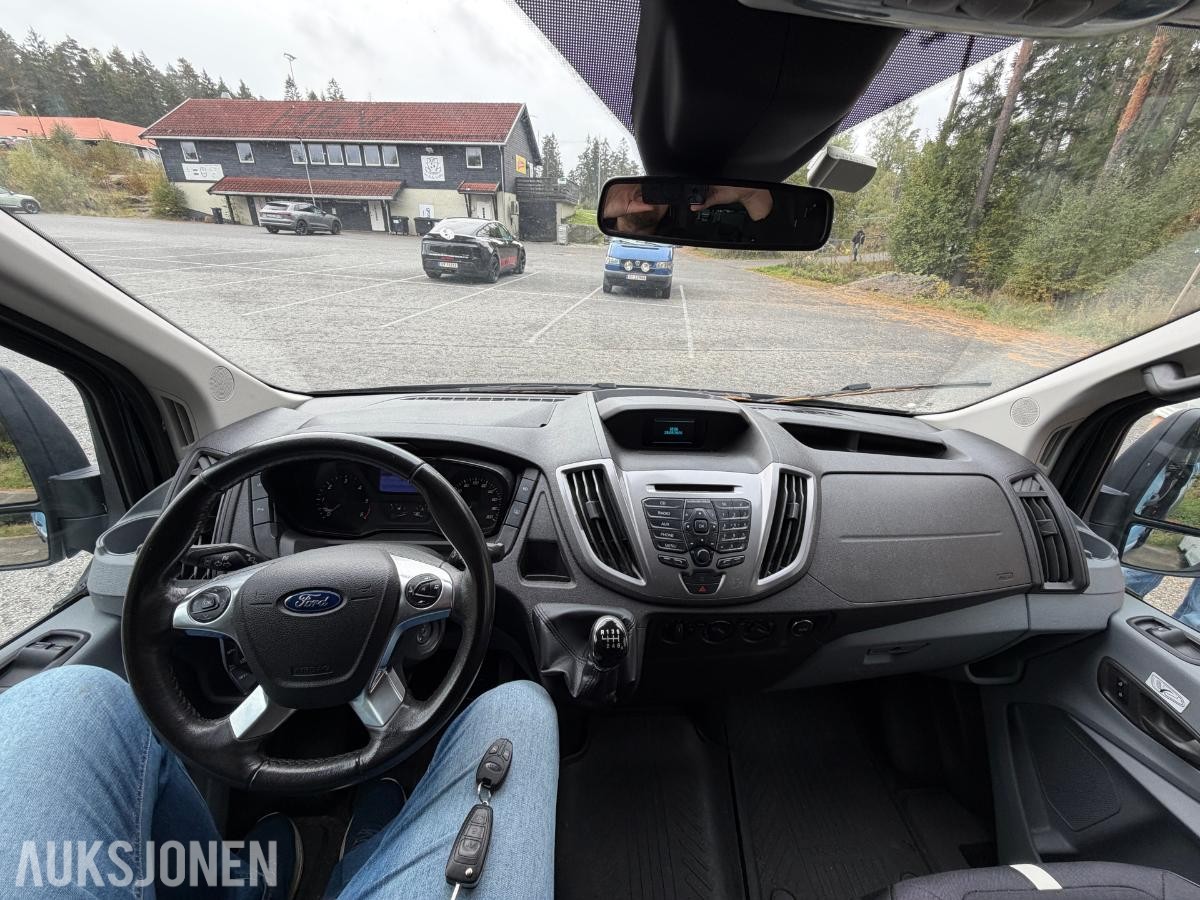 2016 Ford Transit,  Minibuss 17-seter Trend, hengerfeste, parkeringsvarmer, 138923km