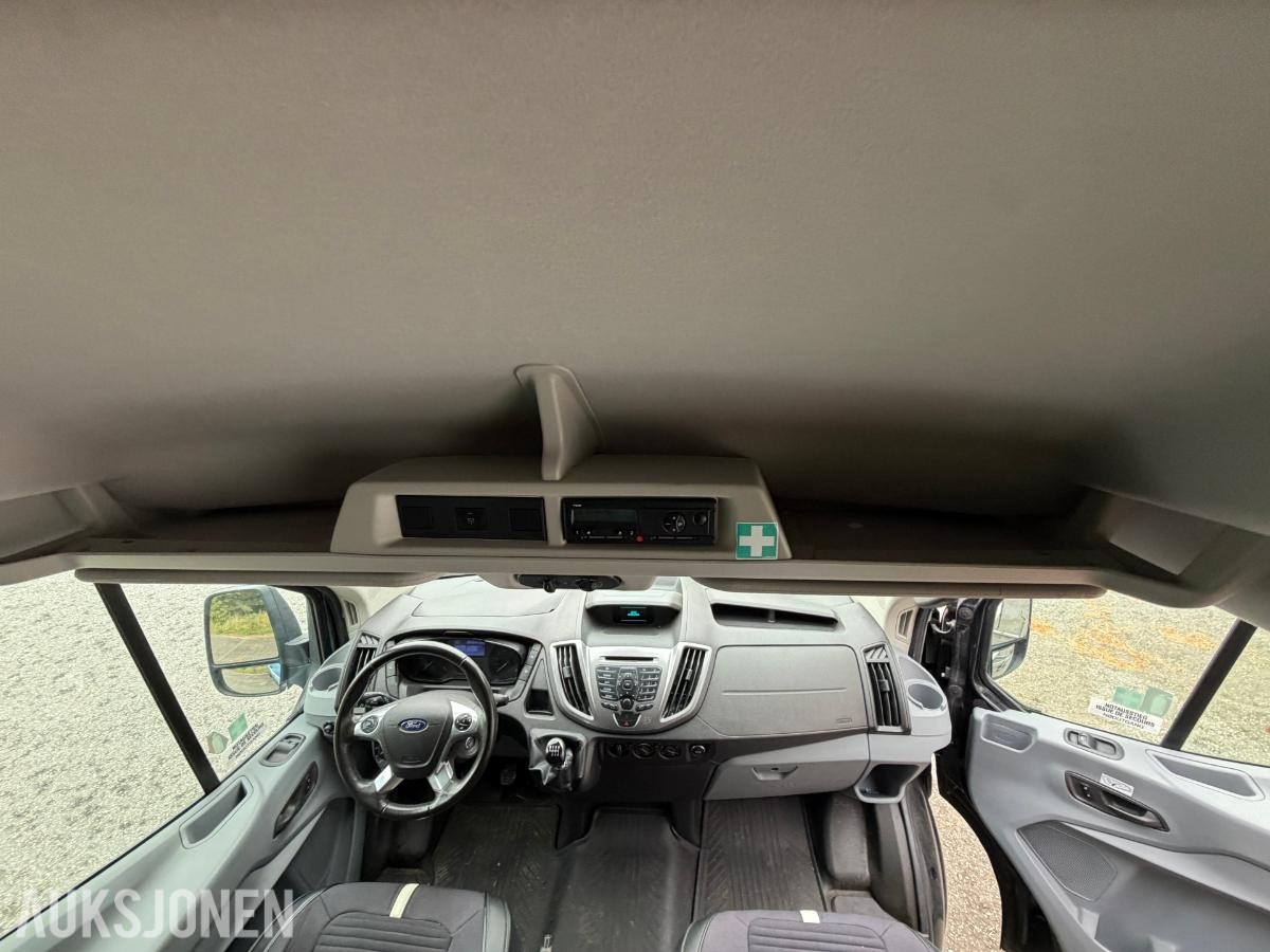 2016 Ford Transit,  Minibuss 17-seter Trend, hengerfeste, parkeringsvarmer, 138923km