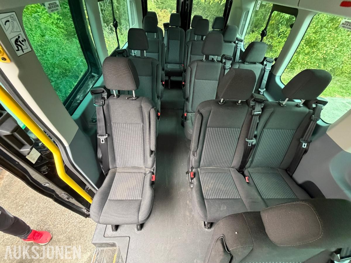 2016 Ford Transit,  Minibuss 17-seter Trend, hengerfeste, parkeringsvarmer, 138923km