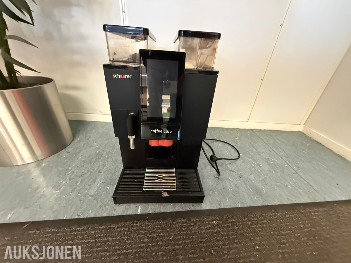 Schaerer Coffee Club automatisk kaffemaskin – 2019-modell