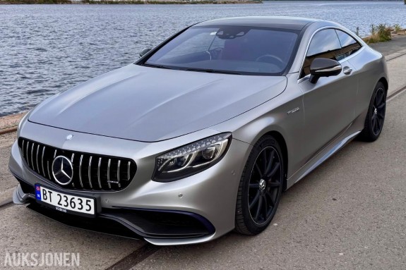 2015 MERCEDES-BENZ S 63 AMG 5.5 V8 BITURBO 585 HK 4MATIC ACC BURMESTER PANO VARMER 