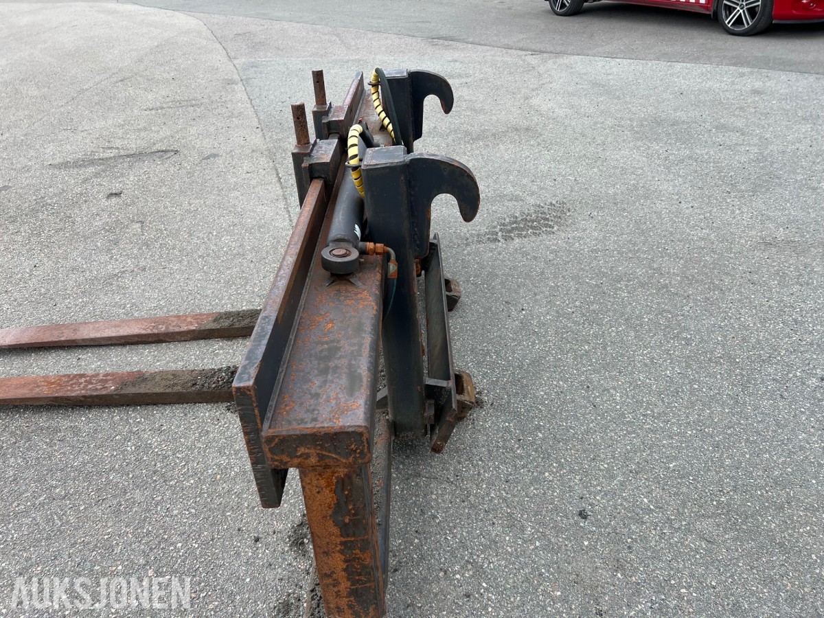 Kraftige hydrauliske pallegaffler