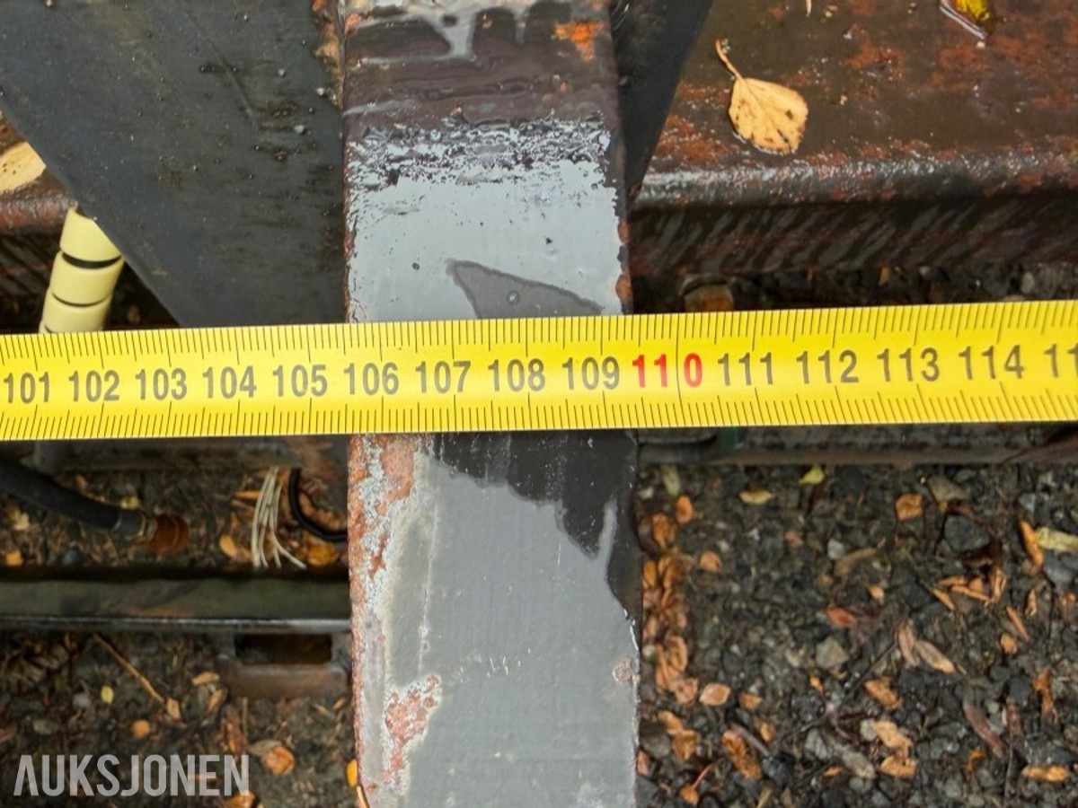 Kraftige hydrauliske pallegaffler