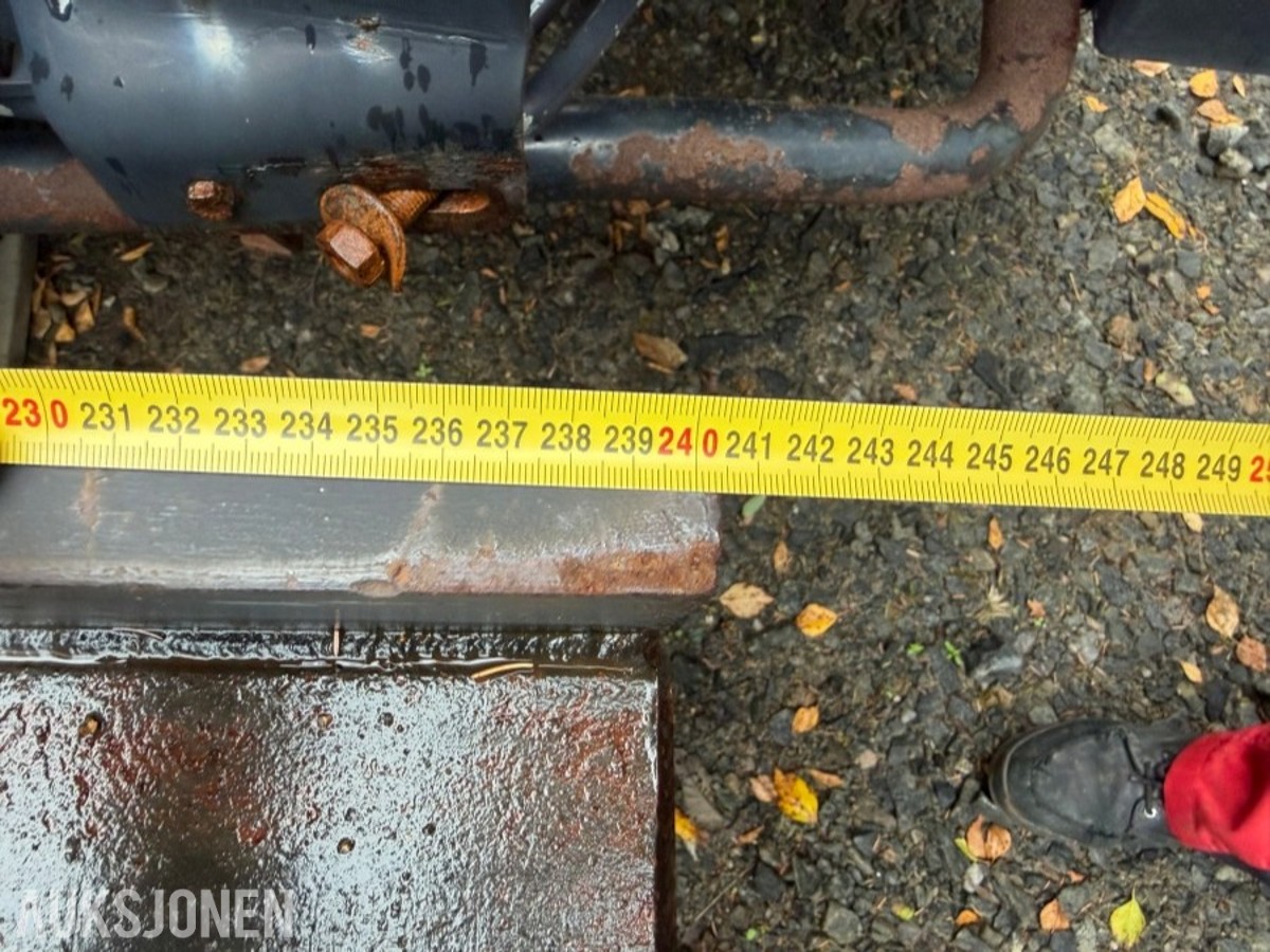 Kraftige hydrauliske pallegaffler