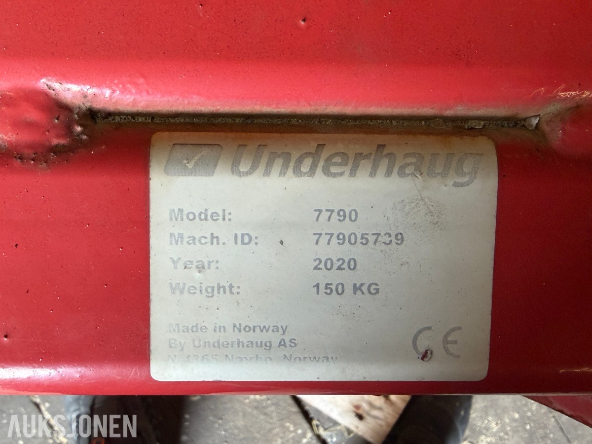 2020 UNDERHAUG 7790 RUNDBALLESPYD