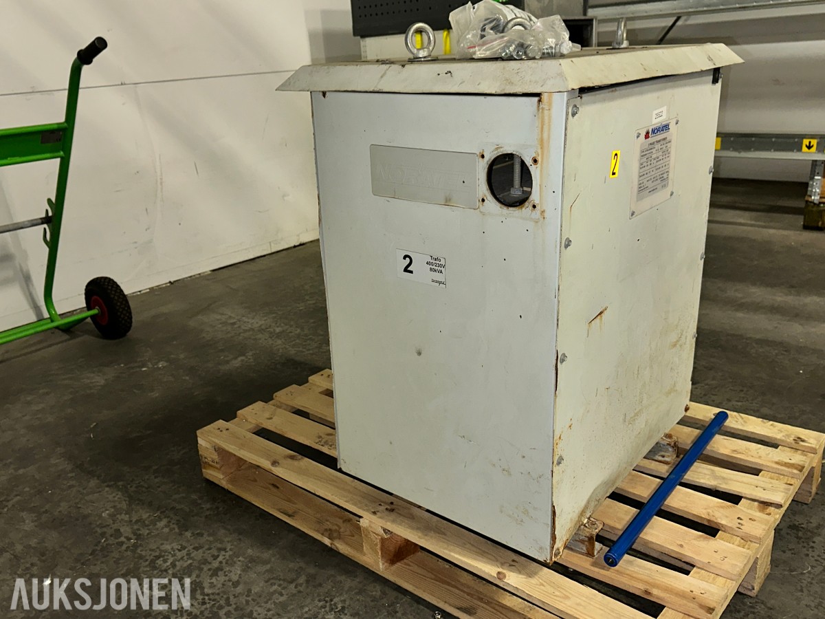 2013 Noratel 80 kVA 3-fase transformator 230/400 V