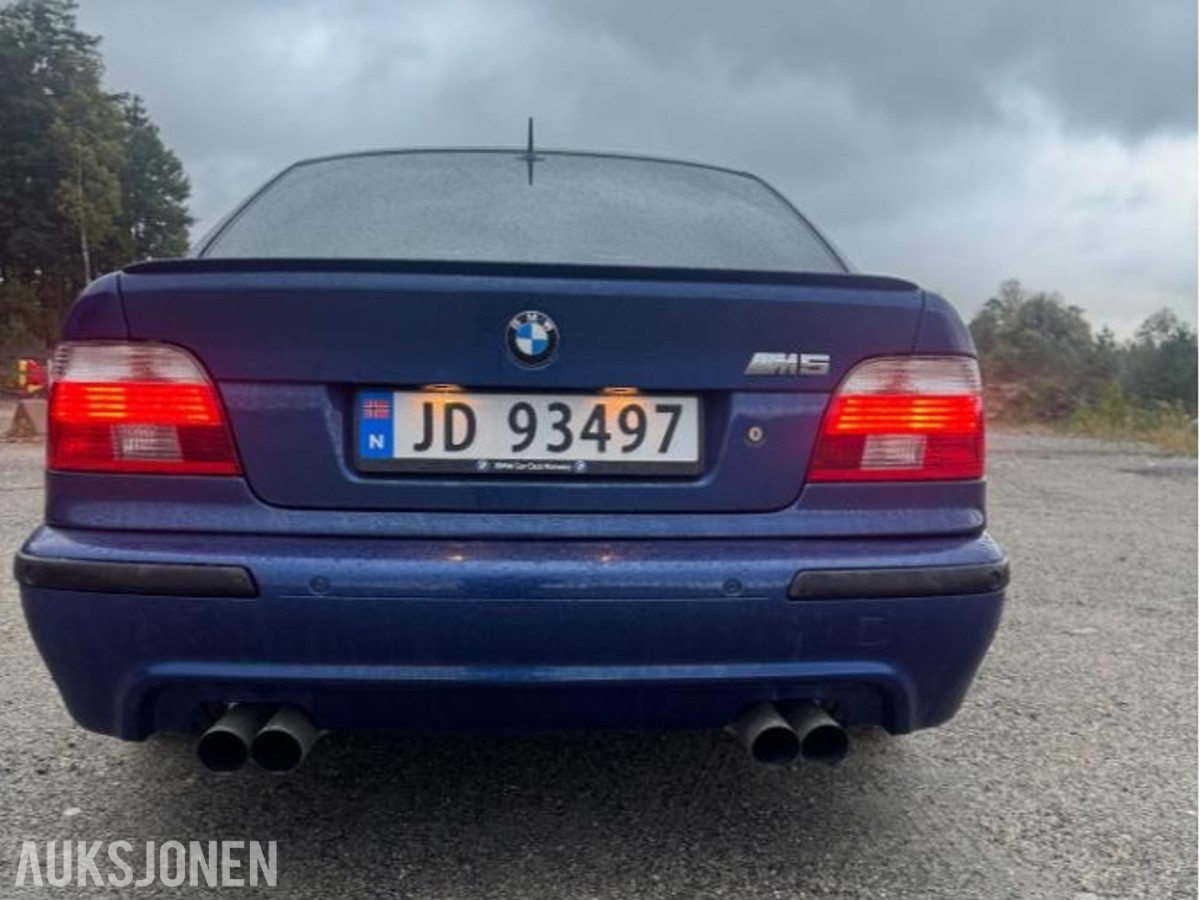 2002 BMW M5 4.9 V8 400HK NAF-TEST GODKJENT SUPERSPORT UNDERSTEL