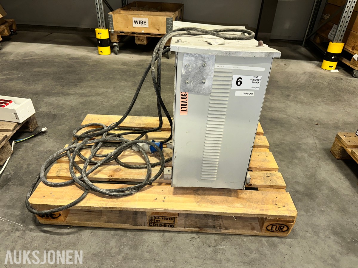 Transformator 400/230V 20 kVA