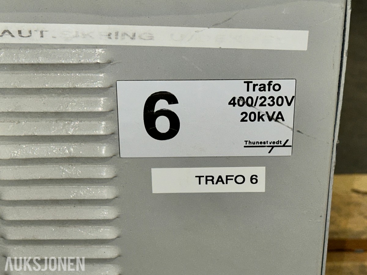 Transformator 400/230V 20 kVA