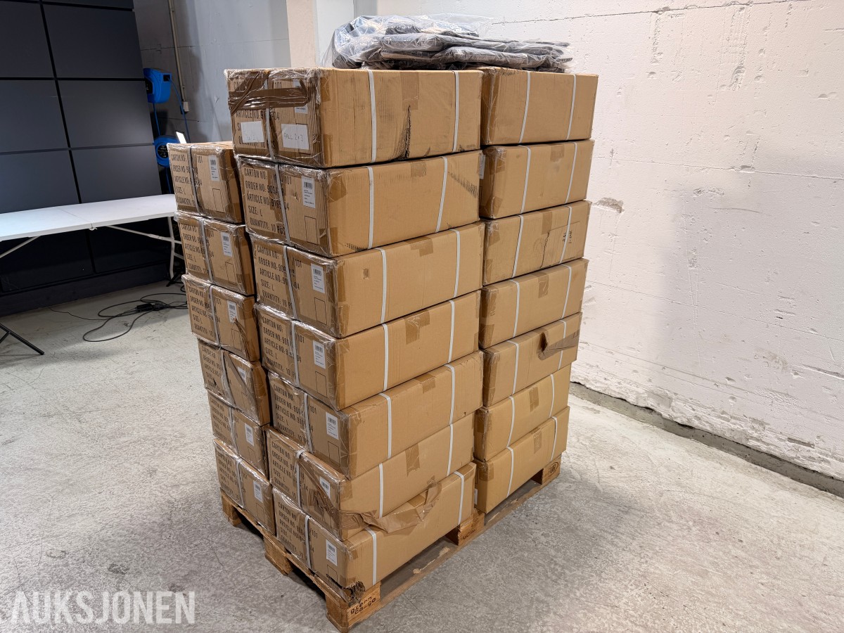 275 stk Univern ProNordic 3-lags skalljakker - i størrelse L