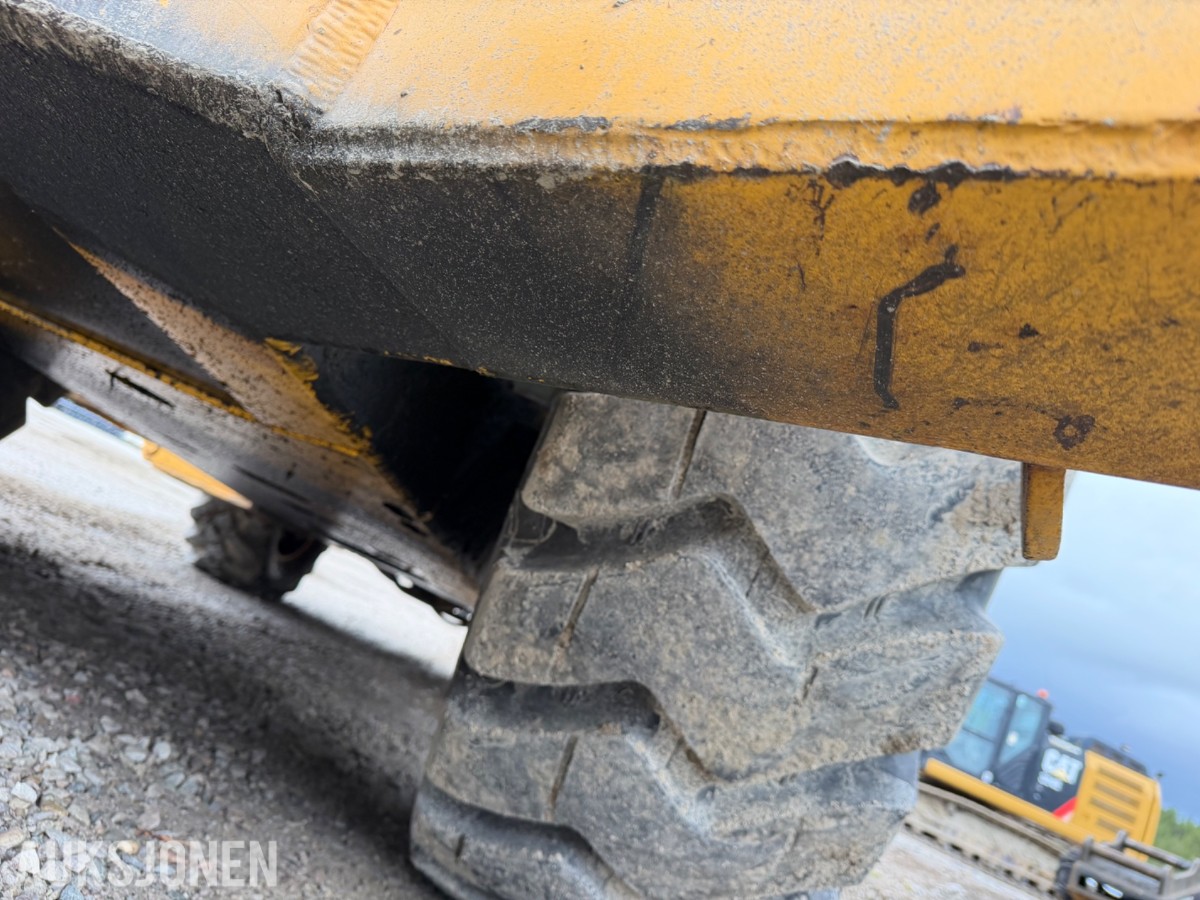 1990 mod. Moelven Munsters HLD 2200 kran m/roterende gripeskuffe