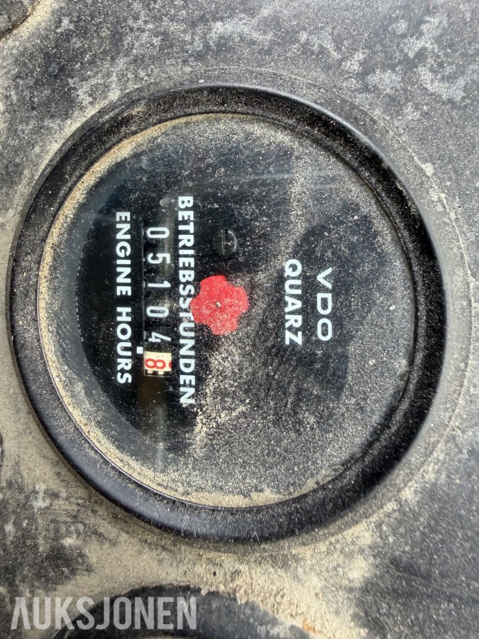 1990 mod. Moelven Munsters HLD 2200 kran m/roterende gripeskuffe