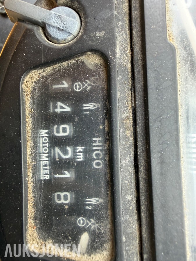 1990 mod. Moelven Munsters HLD 2200 kran m/roterende gripeskuffe