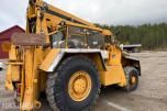 1990 mod. Moelven Munsters HLD 2200 kran m/roterende gripeskuffe