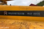 1990 mod. Moelven Munsters HLD 2200 kran m/roterende gripeskuffe