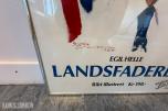 Landsfaderen Einar Gerhardsen - plakat