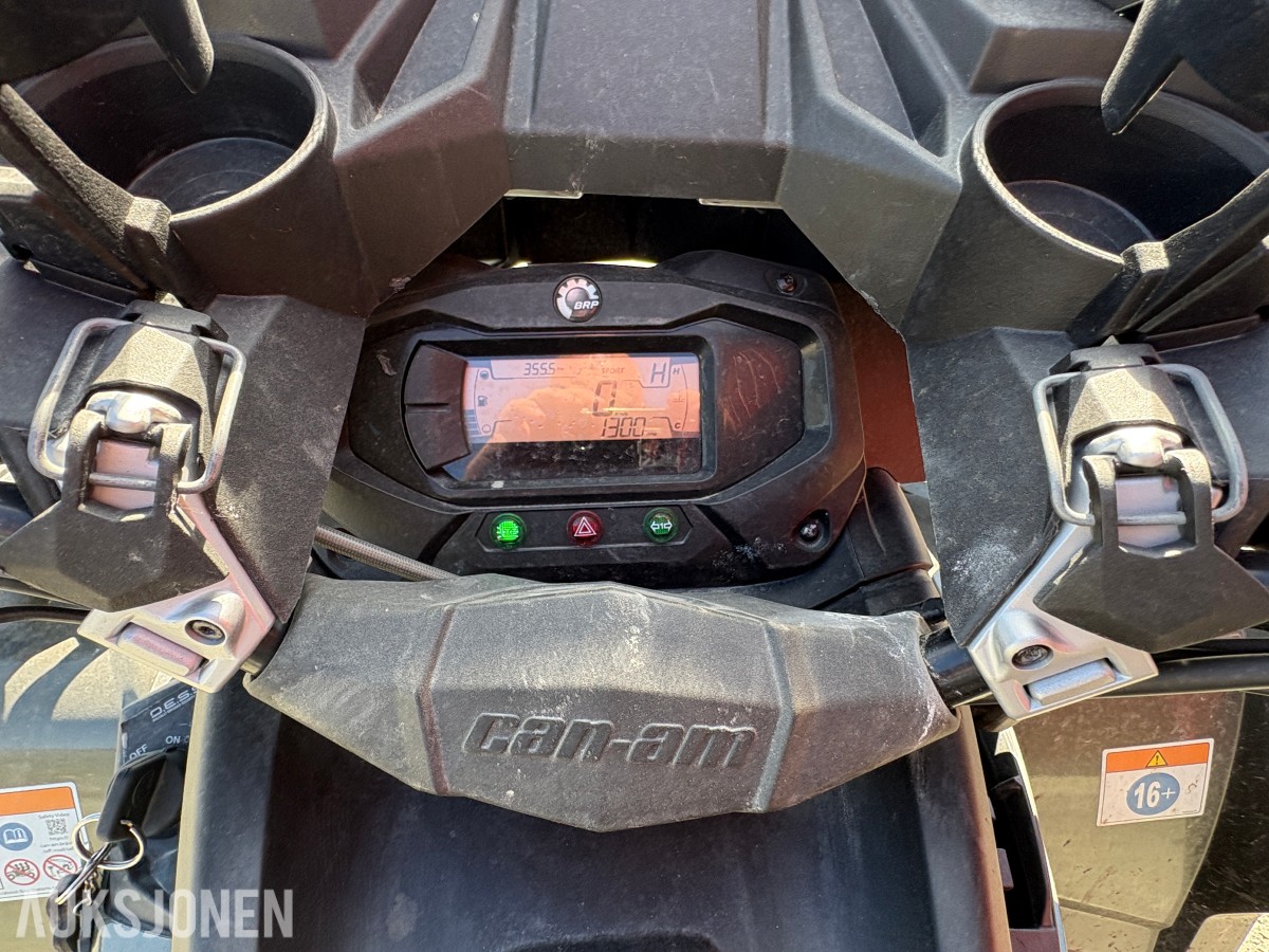 2022 Can-Am UTLANDER 1000 BELTER HJUL TRAKTORREG.