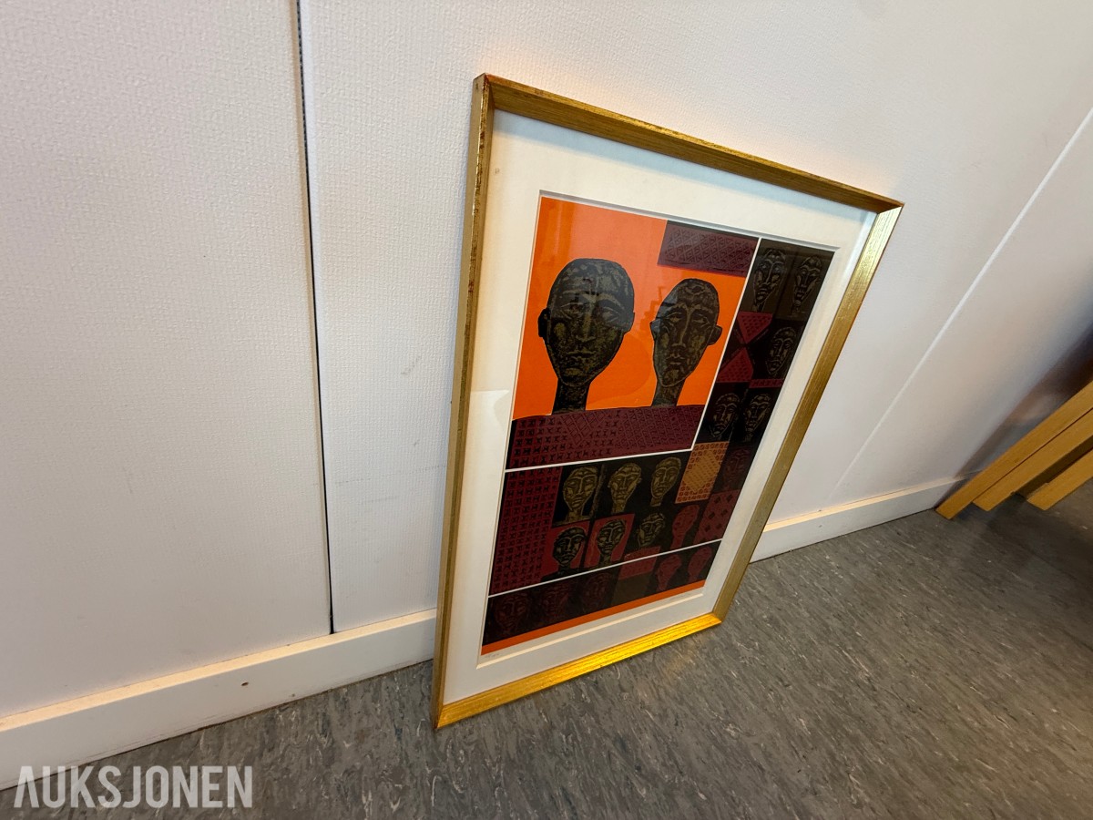 Boško Karanović (1924–2009) – «Hoder» – signert og nummerert grafikk