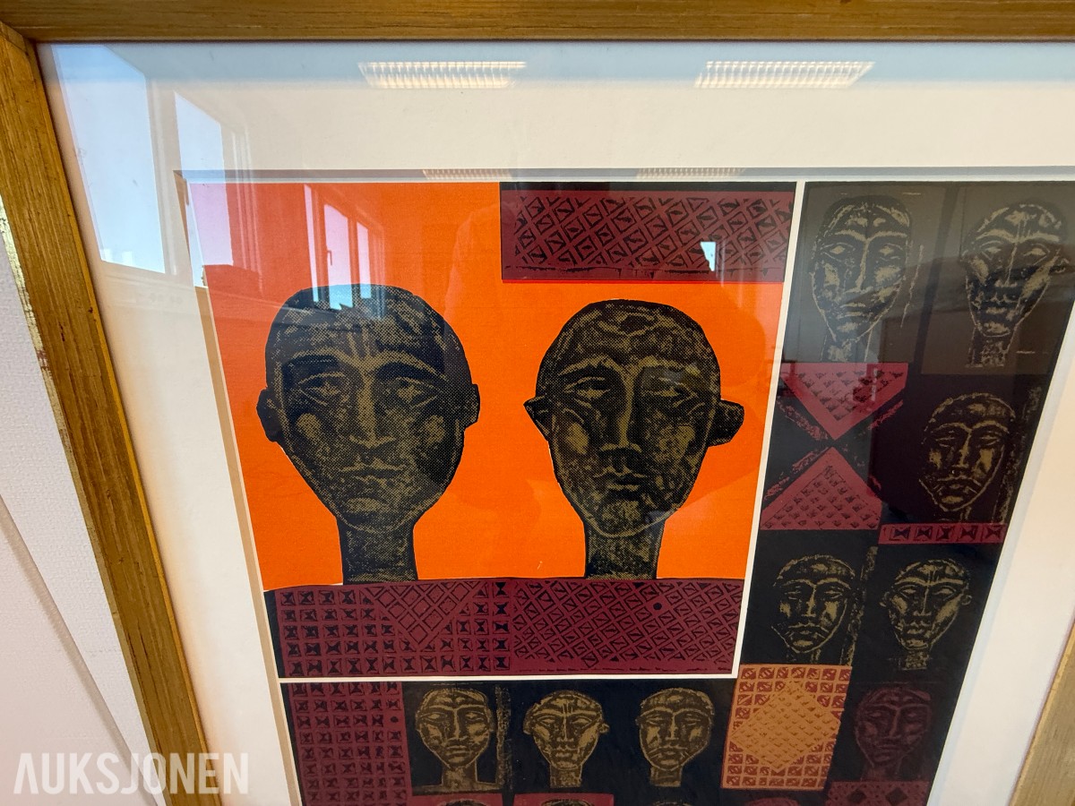 Boško Karanović (1924–2009) – «Hoder» – signert og nummerert grafikk