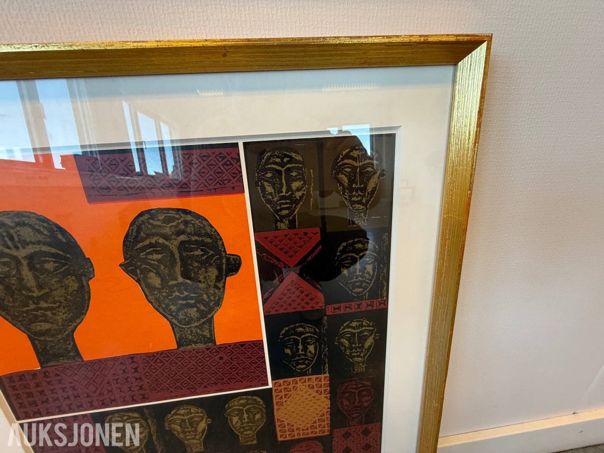 Boško Karanović (1924–2009) – «Hoder» – signert og nummerert grafikk