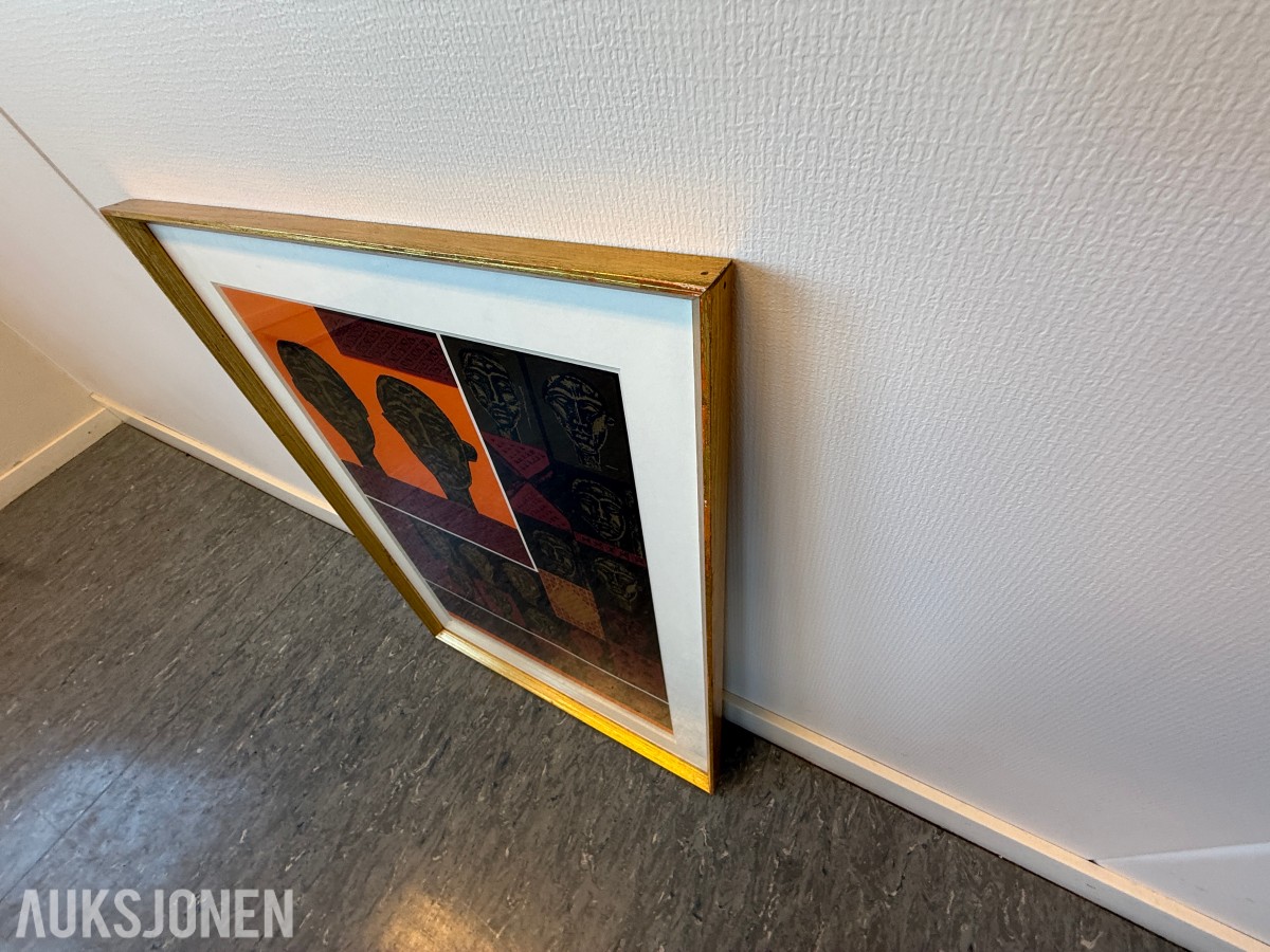 Boško Karanović (1924–2009) – «Hoder» – signert og nummerert grafikk