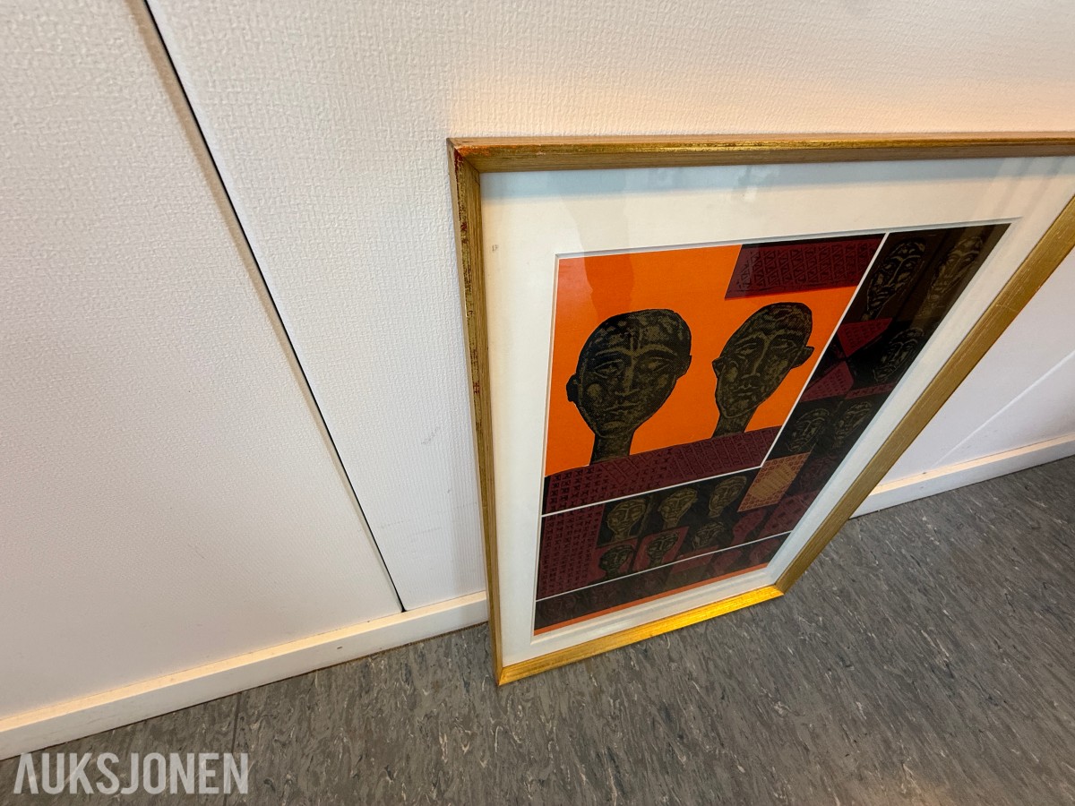 Boško Karanović (1924–2009) – «Hoder» – signert og nummerert grafikk