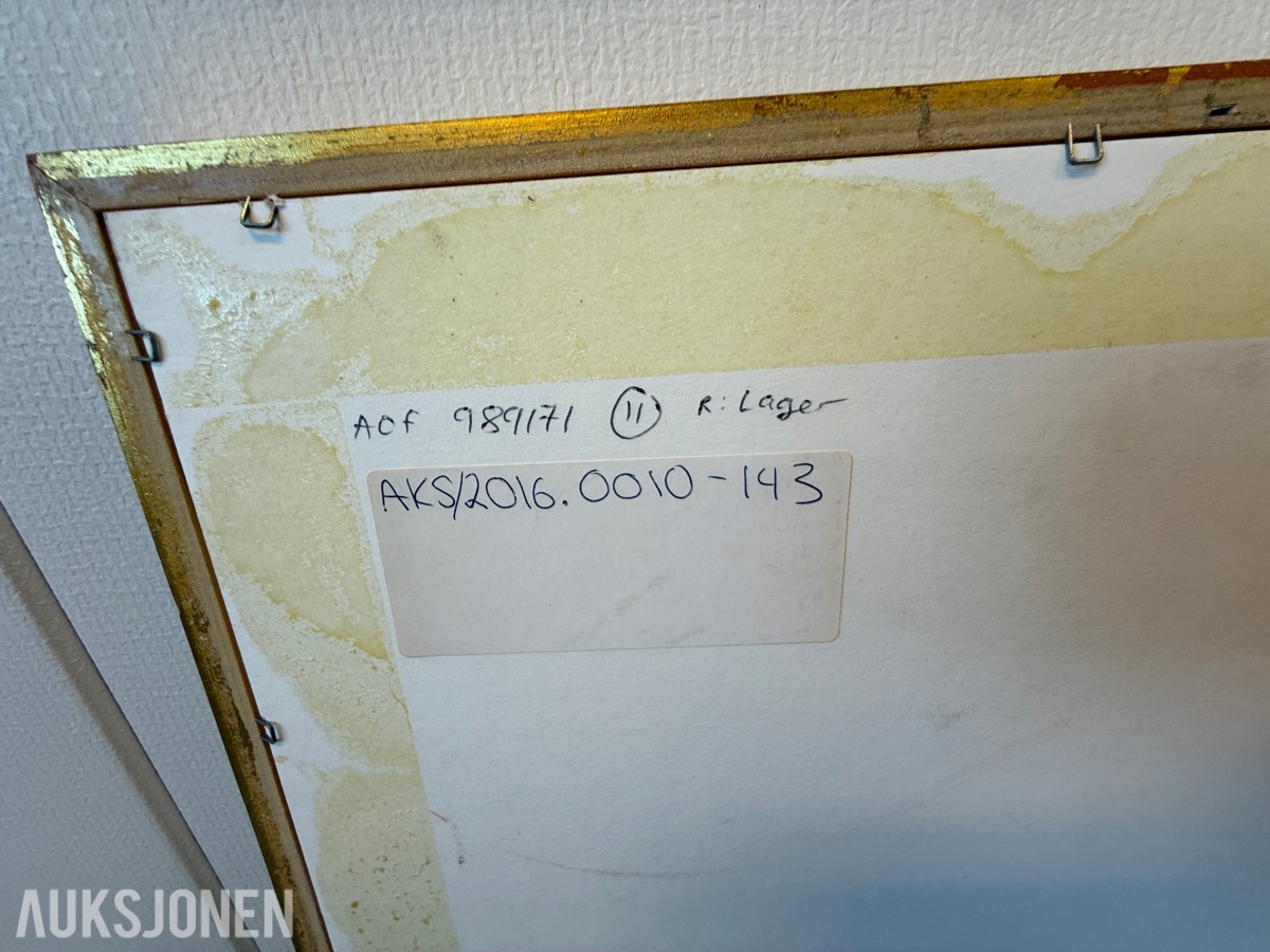 Boško Karanović (1924–2009) – «Hoder» – signert og nummerert grafikk