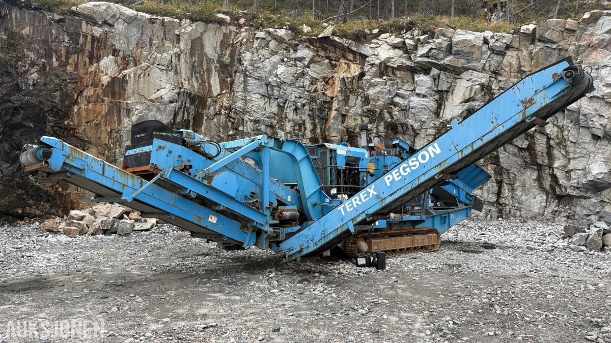 2004 Terex Pegson 1000SR knuseverk 7500t – beltegående