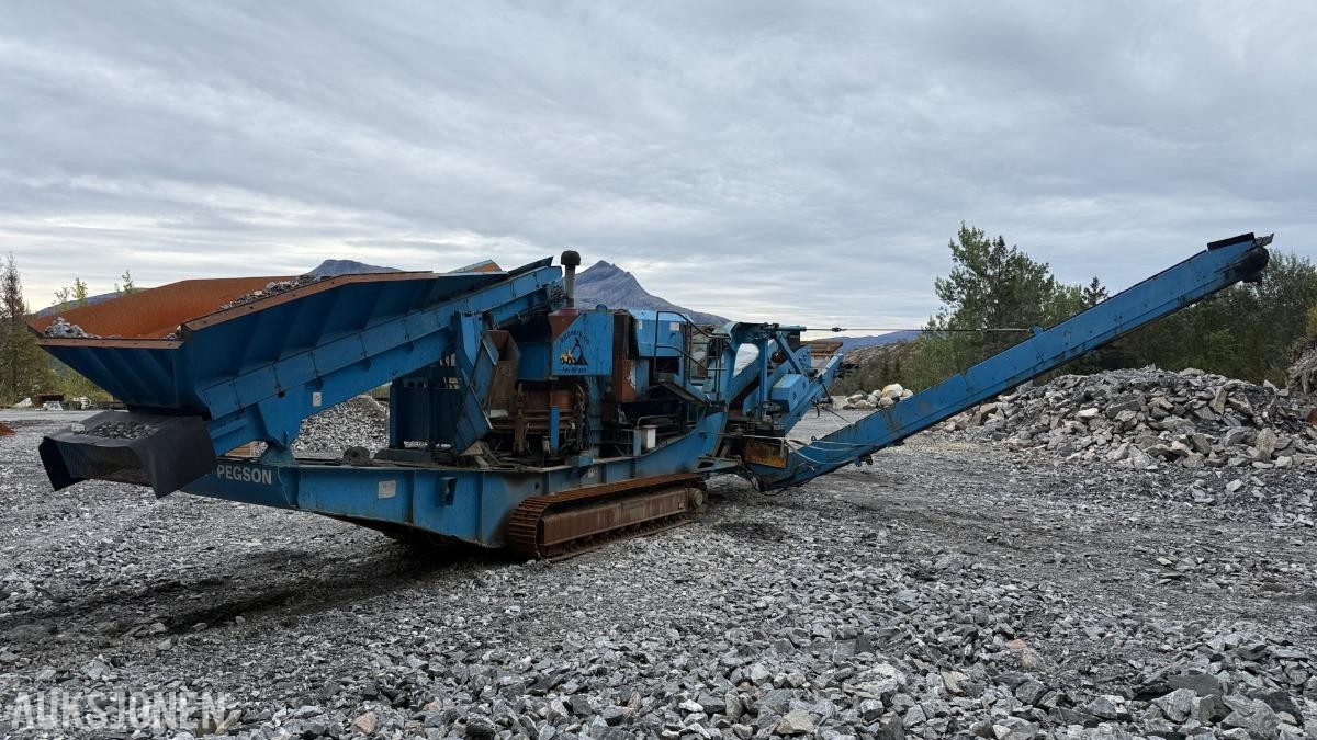 2004 Terex Pegson 1000SR knuseverk 7500t – beltegående