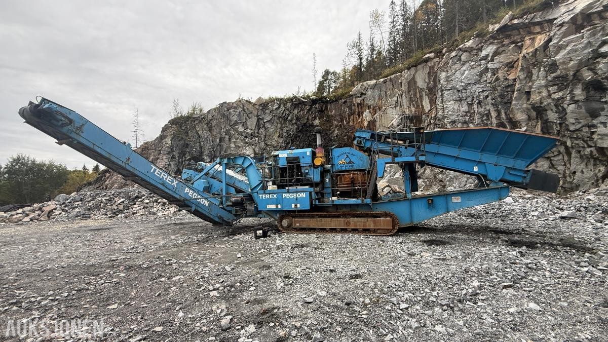 2004 Terex Pegson 1000SR knuseverk 7500t – beltegående