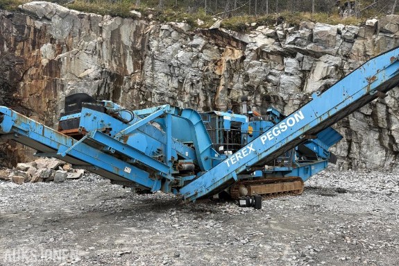 2004 Terex Pegson 1000SR knuseverk 7500t – beltegående