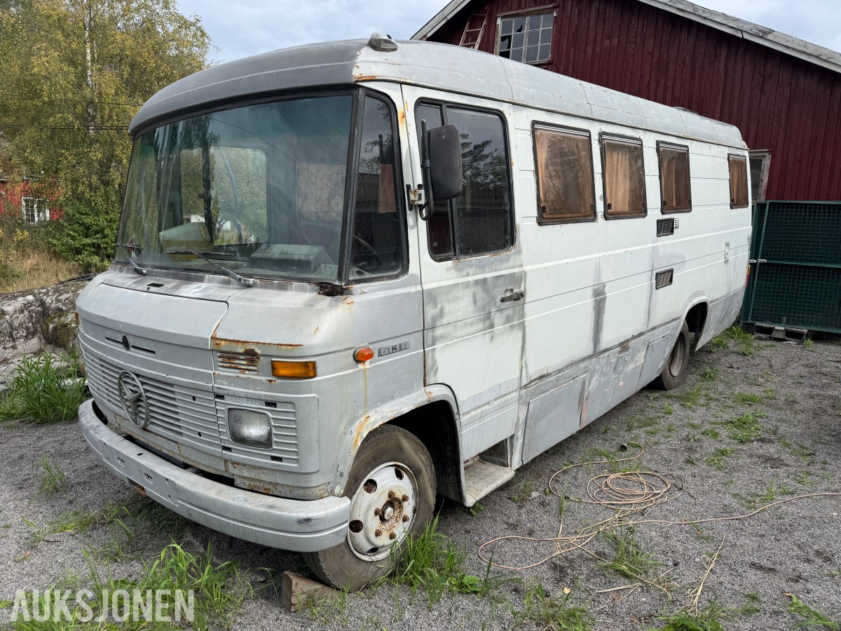 1985 Mercedes-Benz L 613 D BOBIL PROSJEKT