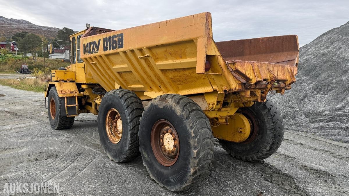 Moxy D16B Dumper, 6x6 m/ 13 882 timer