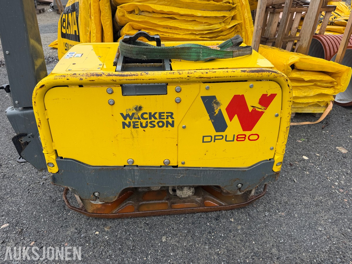 2022 Wacker Neuson vibroplate DPU80Lem670 / 756 kilo