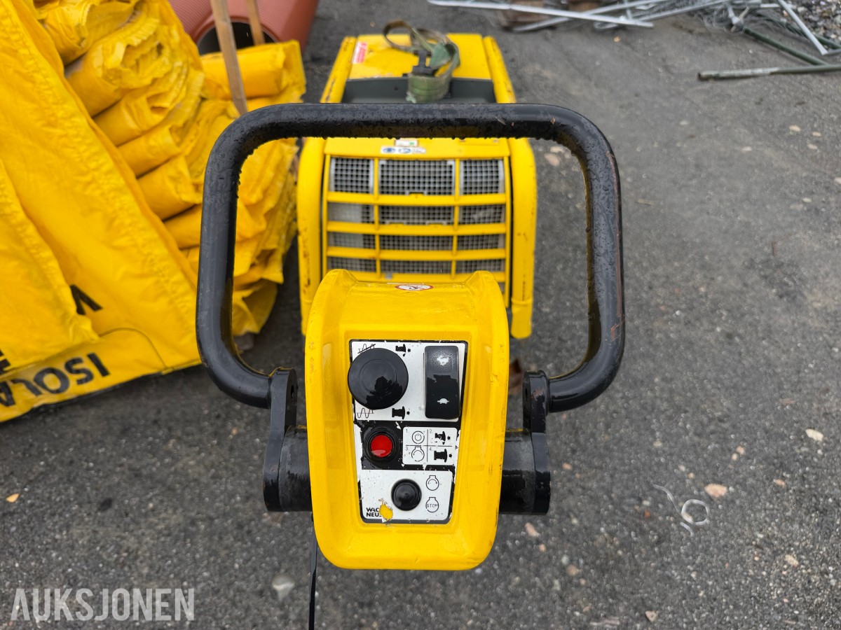 2022 Wacker Neuson vibroplate DPU80Lem670 / 756 kilo