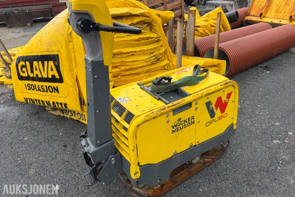 2022 Wacker Neuson vibroplate DPU80Lem670 / 756 kilo