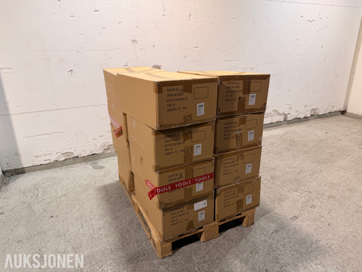 152 stk Univern Vega regnjakke i størrelse Medium Lightweight PVC 8981-05