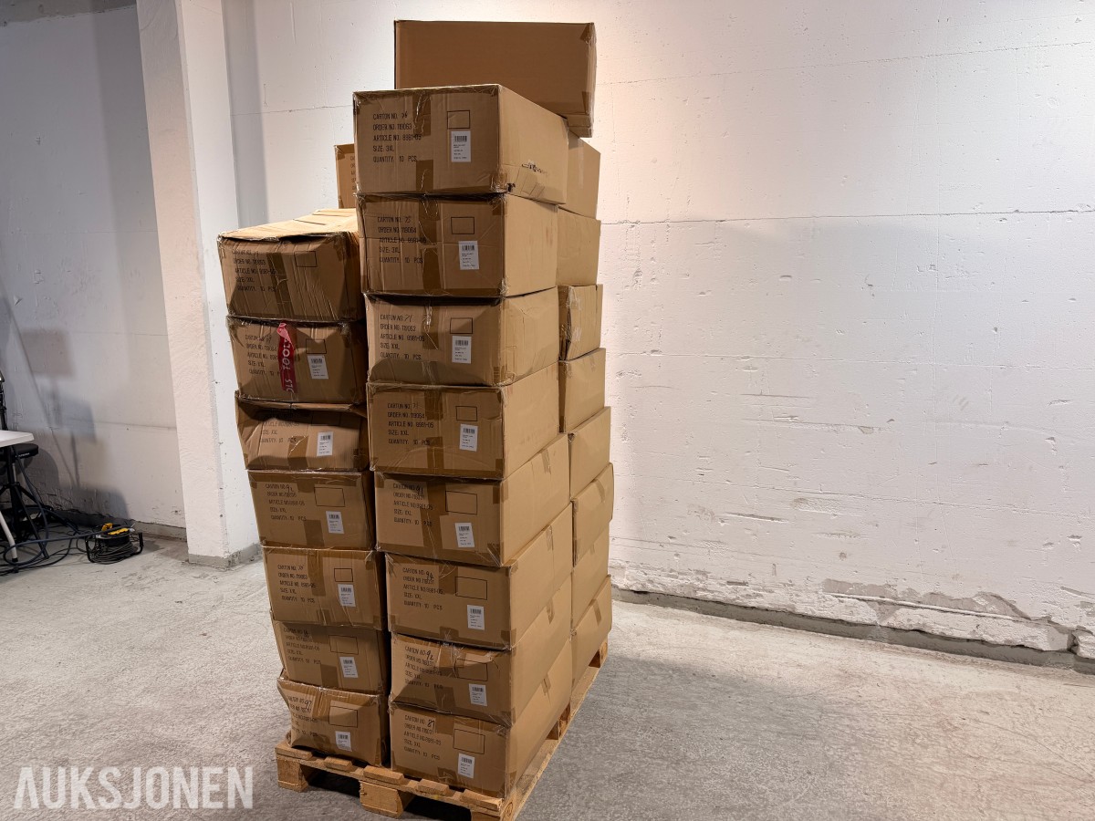 319 stk Univern Vega regnjakke i størrelse XXL/XXXL Lightweight PVC 8981-05