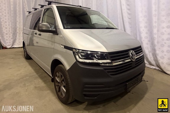 2024 Volkswagen Transporter 2,0 TDI 150 4Motion AUT LANG HENGERFESTE LED KAMERA VARMER ACC