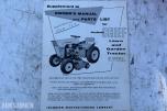 1964 Jacobsen Chief hagetraktor med Atlas Copco luftkompressor og tilhengere