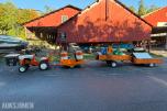 1964 Jacobsen Chief hagetraktor med Atlas Copco luftkompressor og tilhengere