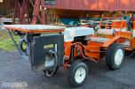 1964 Jacobsen Chief hagetraktor med Atlas Copco luftkompressor og tilhengere