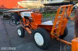 1964 Jacobsen Chief hagetraktor med Atlas Copco luftkompressor og tilhengere