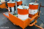 1964 Jacobsen Chief hagetraktor med Atlas Copco luftkompressor og tilhengere