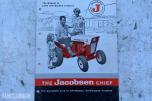 1964 Jacobsen Chief hagetraktor med Atlas Copco luftkompressor og tilhengere