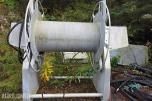Hydraulisk slangetrommel for undervannsarbeid med BINI slepering og svivel