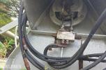Hydraulisk slangetrommel for undervannsarbeid med BINI slepering og svivel
