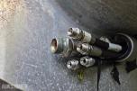 Hydraulisk slangetrommel for undervannsarbeid med BINI slepering og svivel