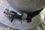 Hydraulisk slangetrommel for undervannsarbeid med BINI slepering og svivel